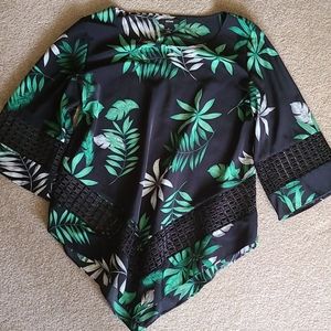 Alfani Asymmetrical Blouse. EUC.